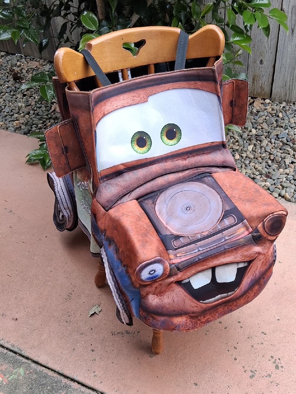 Tow Mater Costume Rusty Blue/Brown - Picture 2 of 7